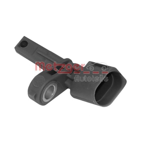 Sensor, Raddrehzahl METZGER 0900099 f&uuml;r PORSCHE VAG, Hinterachse rechts