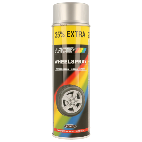 Lack MOTIP 04007 Felgensilber 500