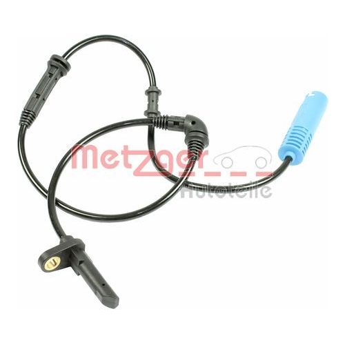 Sensor, Raddrehzahl METZGER 0900219 f&uuml;r MINI, Vorderachse beidseitig