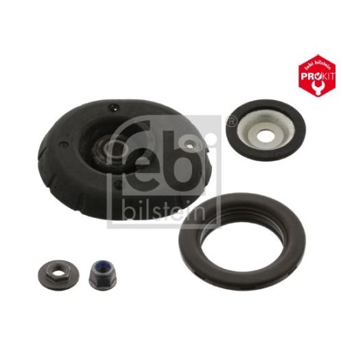 Febi Bilstein 1x 45681 Federbeinst&uuml;tzlager mit W&auml;lzlager, Federteller und Muttern