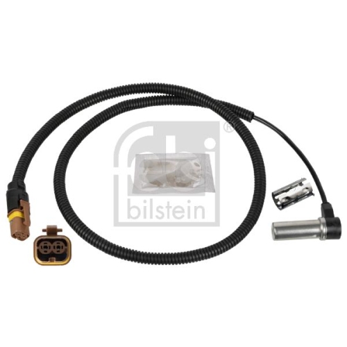 Febi Bilstein 173107 ABS-Sensor mit H&uuml;lse und Fett, 1 St&uuml;ck