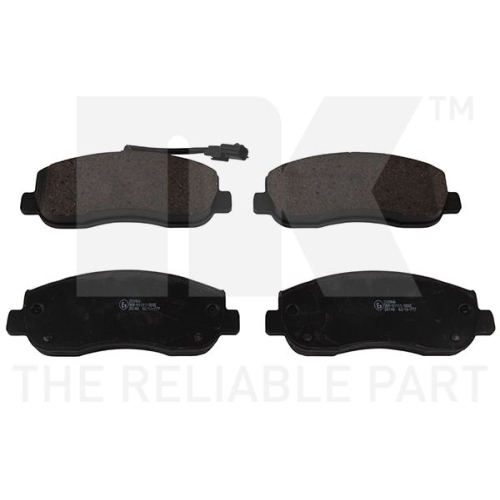 Bremsbelagsatz, Scheibenbremse NK 223966 f&uuml;r MITSUBISHI NISSAN OPEL RENAULT