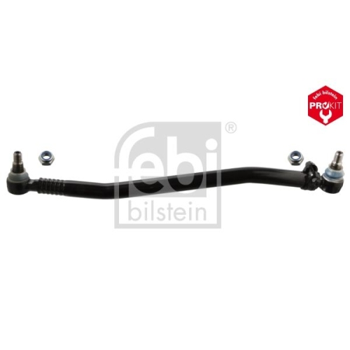 Febi Bilstein 101703 Lenkstange mit Sicherungsmuttern, vom Lenkgetriebe zur 1. Vorderachse , 1 St&uuml;ck