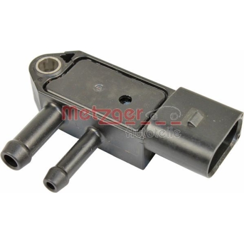 Sensor, Abgasdruck METZGER 0906139 ORIGINAL ERSATZTEIL f&uuml;r VAG