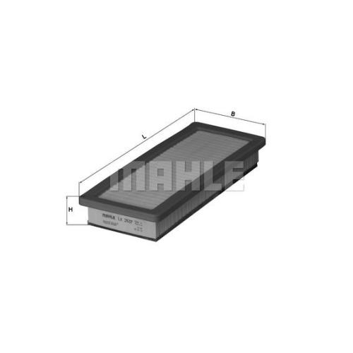 Luftfilter KNECHT LX 2637 f&uuml;r PEUGEOT