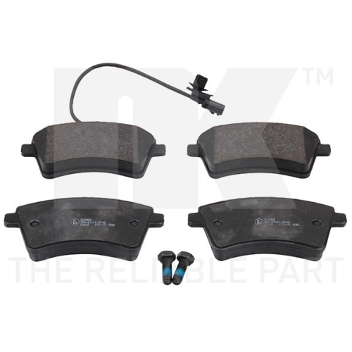 Bremsbelagsatz, Scheibenbremse NK 223968 f&uuml;r RENAULT, Vorderachse