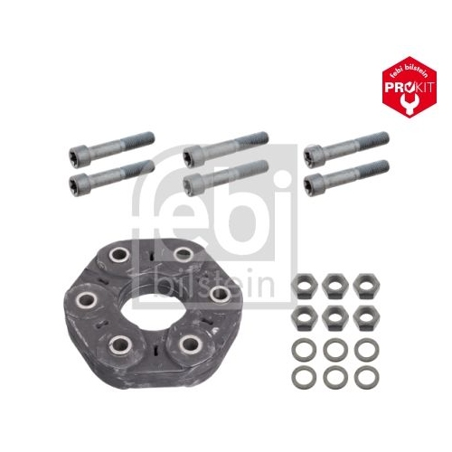 Febi Bilstein 104551 Gelenkscheibensatz f&uuml;r Kardanwelle, 1 St&uuml;ck