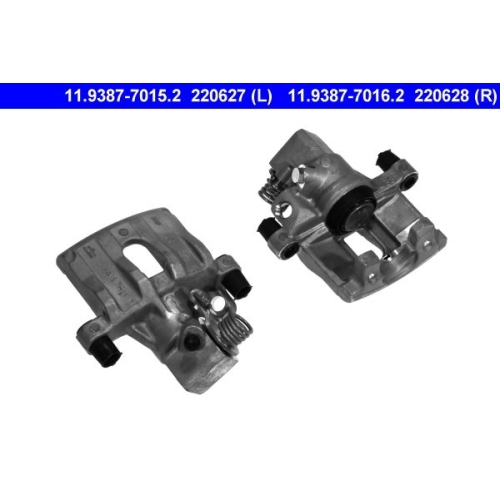 Bremssattel ATE 11.9387-7016.2 f&uuml;r, Hinterachse rechts