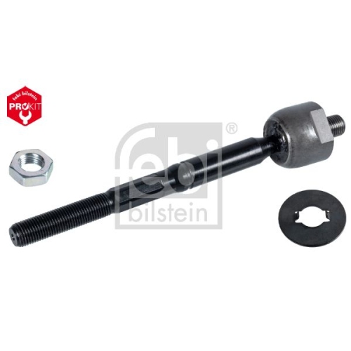Febi Bilstein 33446 Axialgelenk mit Kontermutter und Sicherungsblech, 205mm L&auml;nge, M14 x 1.5 Au&szlig;engewinde
