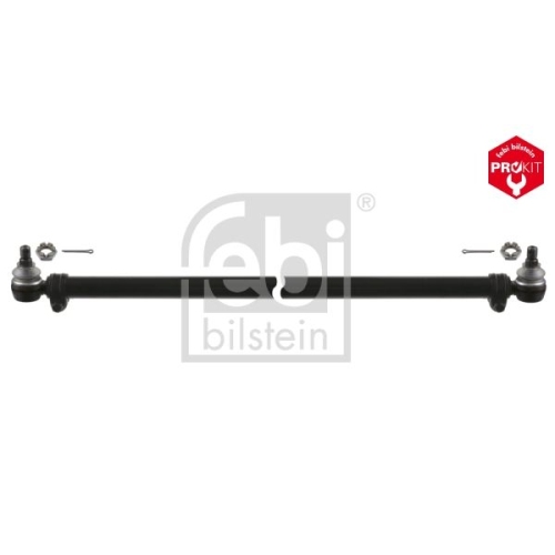 Febi Bilstein 43675 Spurstange mit Kronenmuttern und Splinten , 1 St&uuml;ck
