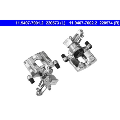 Bremssattel ATE 11.9407-7002.2 f&uuml;r OPEL, Hinterachse rechts