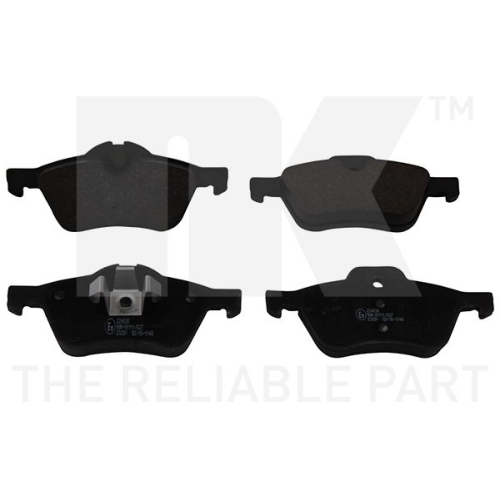 Bremsbelagsatz, Scheibenbremse NK 224020 f&uuml;r ROVER MINI, Vorderachse