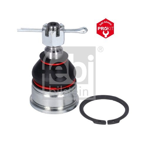 Febi Bilstein 42154 Traggelenk mit Kronenmutter und Splint , 1 St&uuml;ck