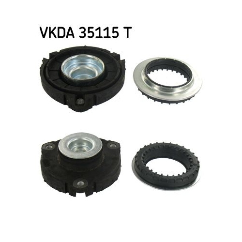 Federbeinst&uuml;tzlager SKF VKDA 35115 T f&uuml;r AUDI SEAT SKODA VW, Vorderachse