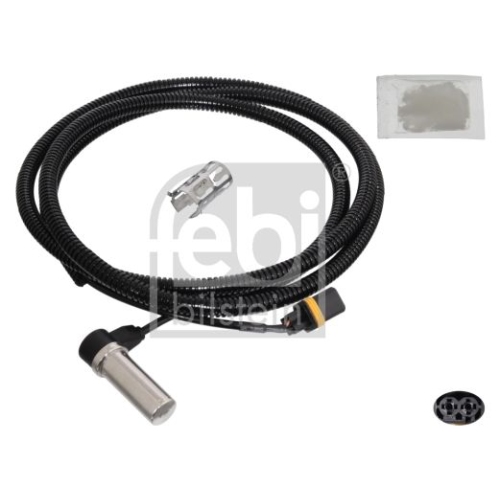 Febi Bilstein 104567 ABS-Sensor mit H&uuml;lse und Fett, 1 St&uuml;ck