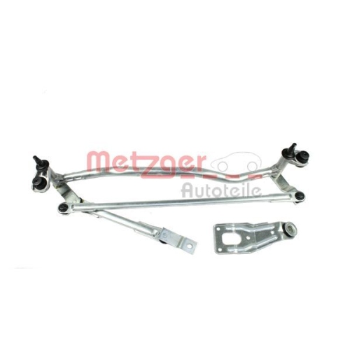 Wischergest&auml;nge METZGER 2190222 ORIGINAL ERSATZTEIL GREENPARTS f&uuml;r VW, vorne