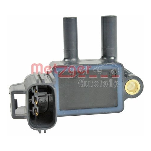 Sensor, Abgasdruck METZGER 0906207 f&uuml;r FORD VOLVO, Partikelfilter