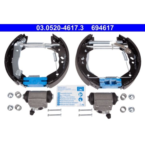 Bremsbackensatz ATE 03.0520-4617.3 Original ATE TopKit f&uuml;r, Hinterachse