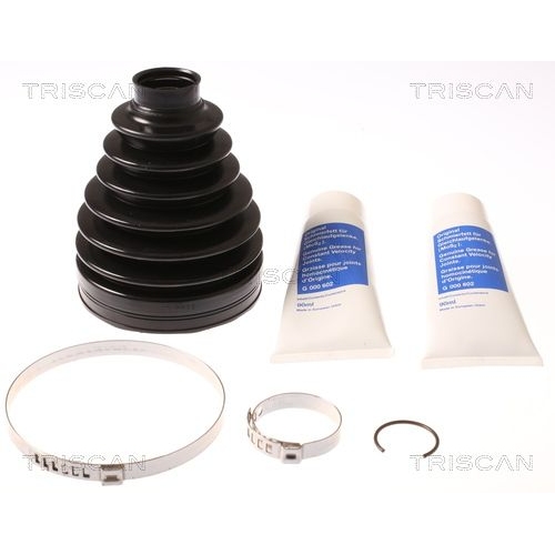 Faltenbalgsatz, Antriebswelle TRISCAN 8540 14818 f&uuml;r NISSAN, Vorderachse links