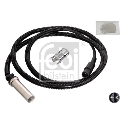 Febi Bilstein 104568 ABS-Sensor mit H&uuml;lse und Fett, 1 St&uuml;ck