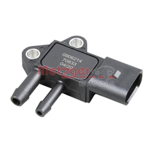 Sensor, Abgasdruck METZGER 0906214 f&uuml;r VAG