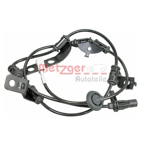 Sensor, Raddrehzahl METZGER 0900955 f&uuml;r HYUNDAI, Hinterachse links
