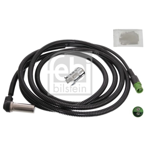 Febi Bilstein 104569 ABS-Sensor mit H&uuml;lse und Fett, 1 St&uuml;ck
