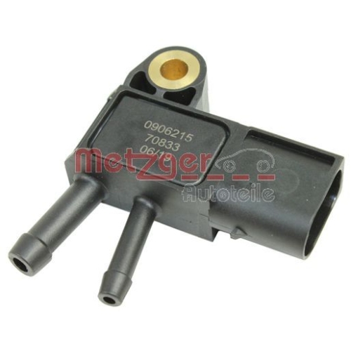 Sensor, Abgasdruck METZGER 0906215 GREENPARTS f&uuml;r MERCEDES-BENZ