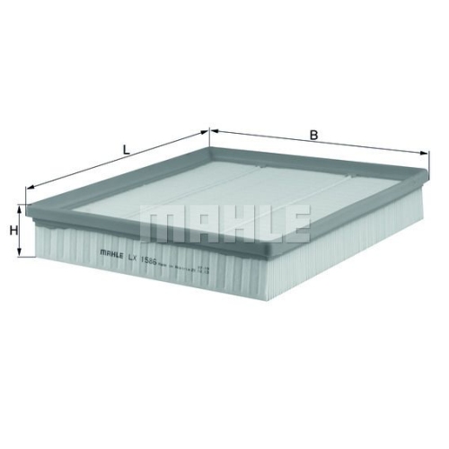 Luftfilter KNECHT LX 1586 f&uuml;r FORD