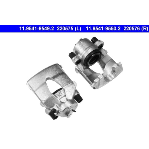 Bremssattel ATE 11.9541-9550.2 f&uuml;r SEAT SKODA VAG, Vorderachse