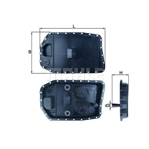 &Ouml;lwanne, Automatikgetriebe KNECHT HX 154 f&uuml;r BMW