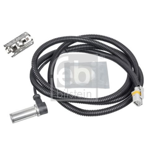 Febi Bilstein 104571 ABS-Sensor mit H&uuml;lse und Fett, 1 St&uuml;ck