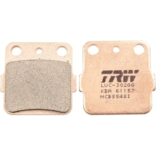 Bremsbelagsatz, Scheibenbremse TRW MCB554SI Sinter Offroad