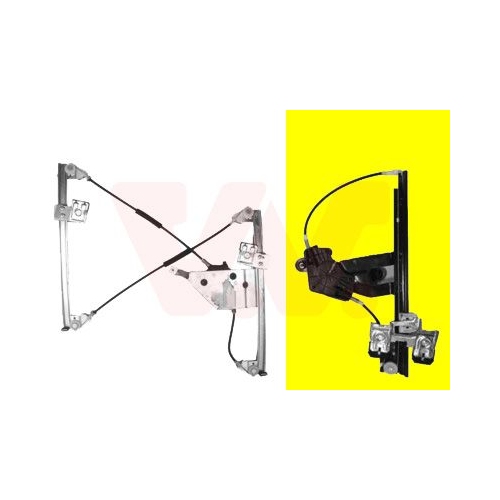 Fensterheber VAN WEZEL 7620265 f&uuml;r SKODA, hinten links