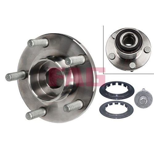 Radlagersatz FAG 713 6604 40 f&uuml;r VOLVO, Vorderachse