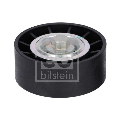 Febi Bilstein 17675 Umlenkrolle f&uuml;r Keilrippenriemen, mit Schraube , 1 St&uuml;ck