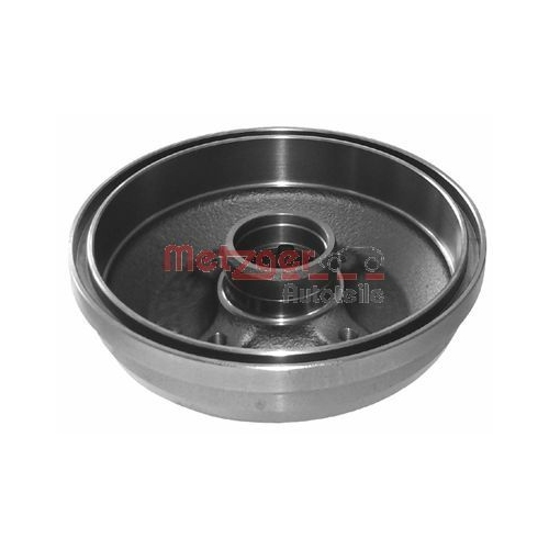 Bremstrommel METZGER BT 1065 f&uuml;r OPEL, Hinterachse