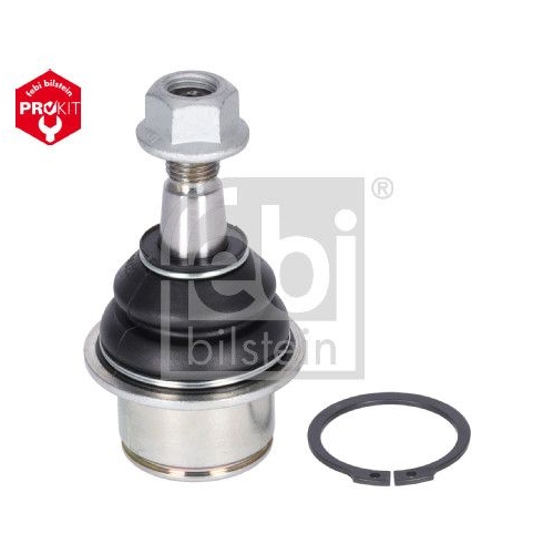 Febi Bilstein 1x 41082 Traggelenk mit Sicherungsmutter & Sicherungsring