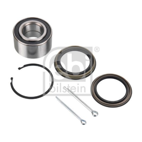 Febi Bilstein 31252 Radlagersatz mit Wellendichtring, Sicherungsring und Splint , 1 St&uuml;ck