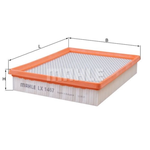 Luftfilter KNECHT LX 1467 f&uuml;r GMC OPEL SAAB VAUXHALL