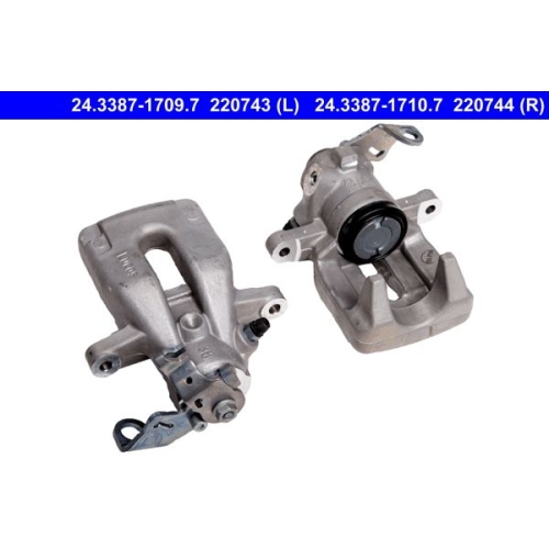 Bremssattel ATE 24.3387-1710.7 f&uuml;r, Hinterachse rechts