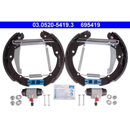 Bremsbackensatz ATE 03.0520-5419.3 Original ATE TopKit f&uuml;r, Hinterachse