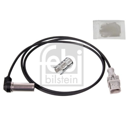 Febi Bilstein 104579 ABS-Sensor mit H&uuml;lse und Fett, 1 St&uuml;ck