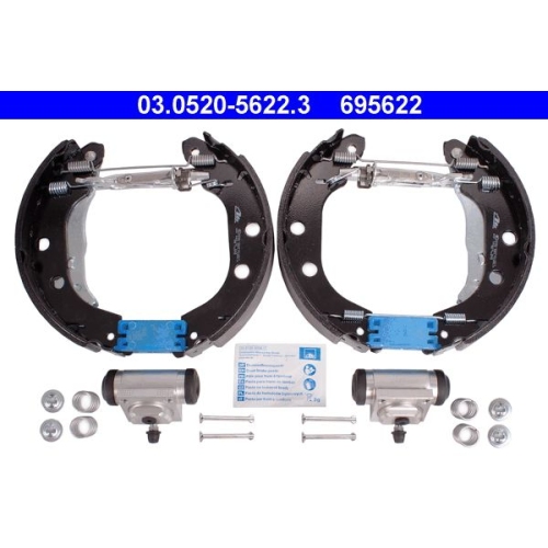 Bremsbackensatz ATE 03.0520-5622.3 Original ATE TopKit f&uuml;r NISSAN RENAULT