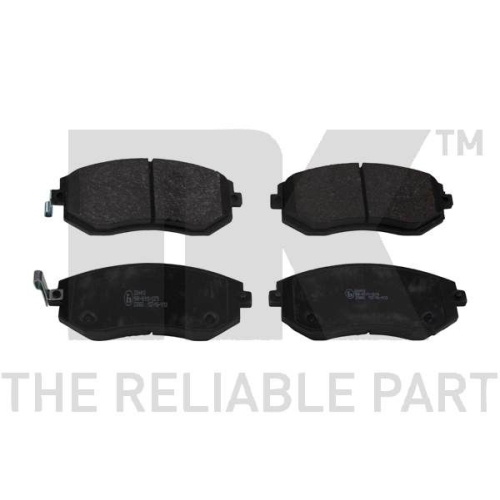 Bremsbelagsatz, Scheibenbremse NK 224413 f&uuml;r SUBARU TOYOTA, Vorderachse