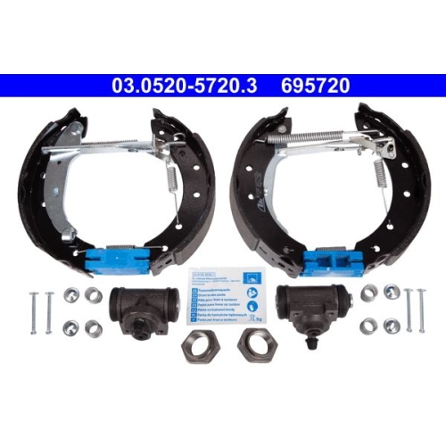 Bremsbackensatz ATE 03.0520-5720.3 Original ATE TopKit f&uuml;r CITRO&Euml;N PEUGEOT