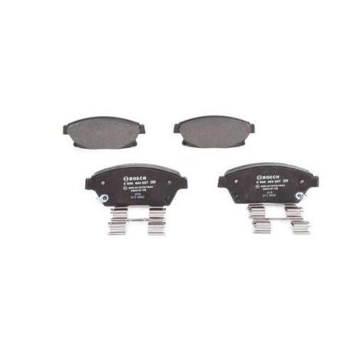 Bremsbelagsatz, Scheibenbremse BOSCH 0 986 494 657 f&uuml;r OPEL SAAB VAUXHALL HOLDEN