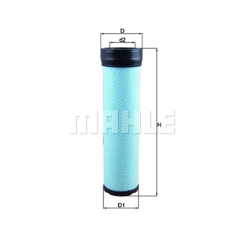 Sekund&auml;rluftfilter KNECHT LXS 256 f&uuml;r FIAT RENAULT MASSEY FERGUSON CLAAS KUBOTA