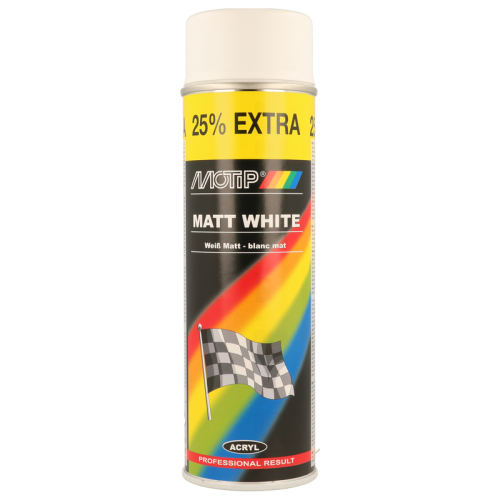 Lack MOTIP 04002 Autoweiss matt 500