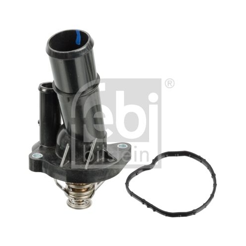 Febi Bilstein 106075 Thermostat mit Geh&auml;use und Dichtung , 1 St&uuml;ck